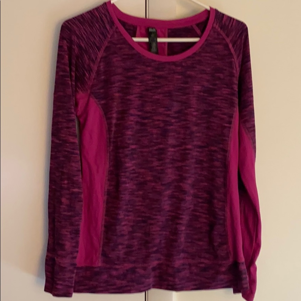 Reebok pink running shirt
